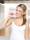 Young woman brushing teeth